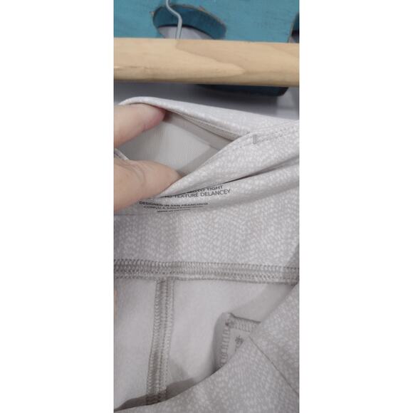 Athleta plus size 2X Delancey textured moto tight legging Creme activewear - Picture 15 of 16